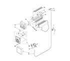 Maytag MSD2578VEM00 icemaker parts diagram
