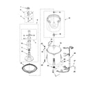 Maytag 7MMVWC220AW0 basket and tub parts diagram