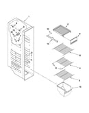 Freezer liner parts