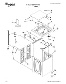 Top and cabinet parts
