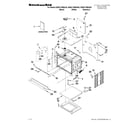 KitchenAid KEBS179BBL00 oven parts diagram
