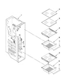 Freezer liner parts