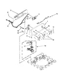 Controls and water inlet parts