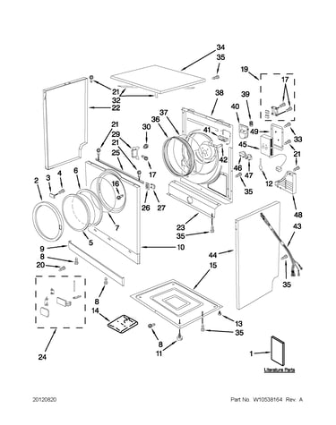 Cabinet and door parts