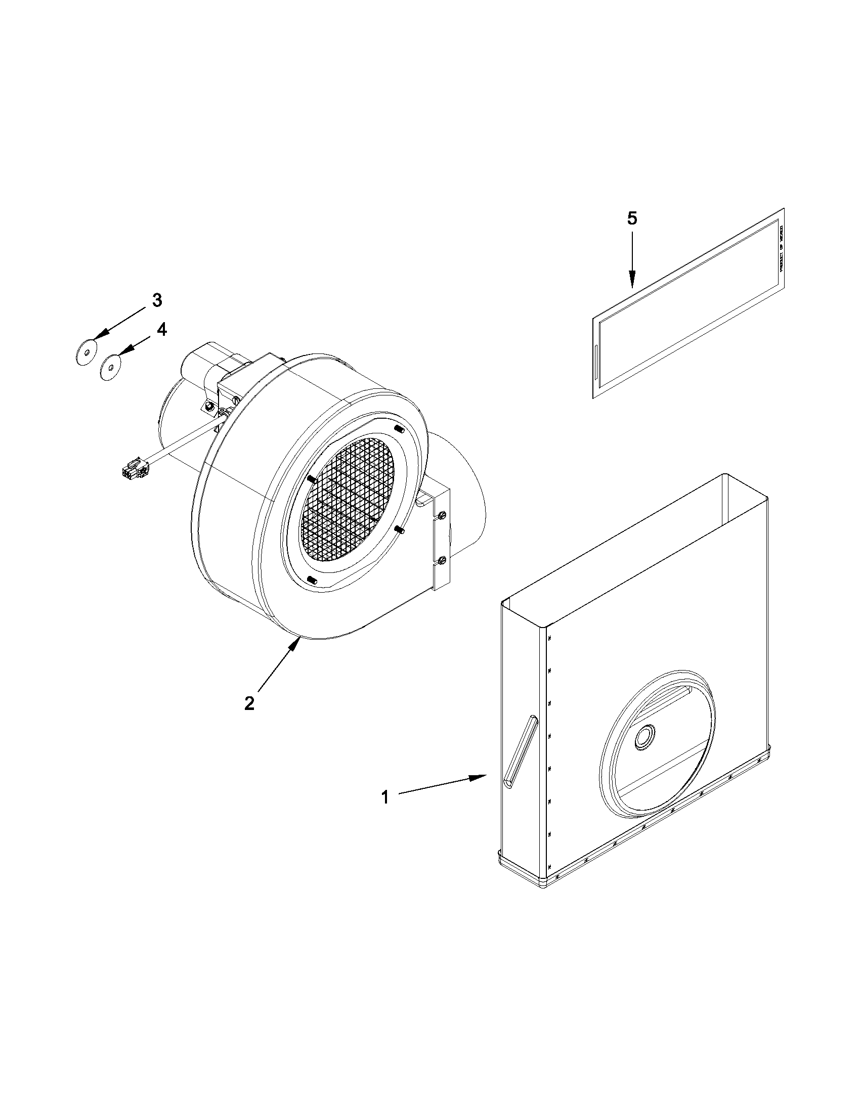 Blower unit parts