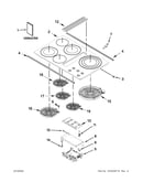 Cooktop parts