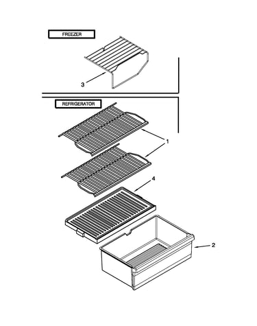 Shelf parts
