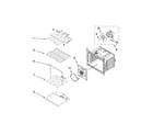 Whirlpool WOS92EC0AW01 internal oven parts diagram
