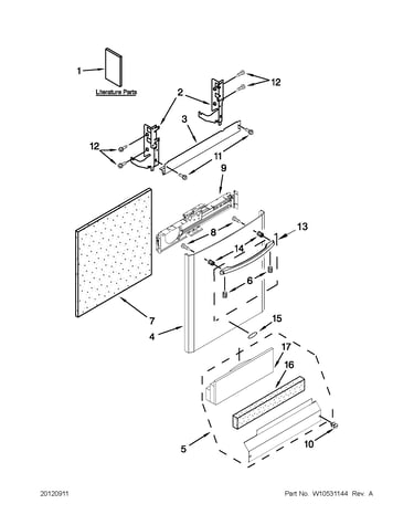 Door and panel parts