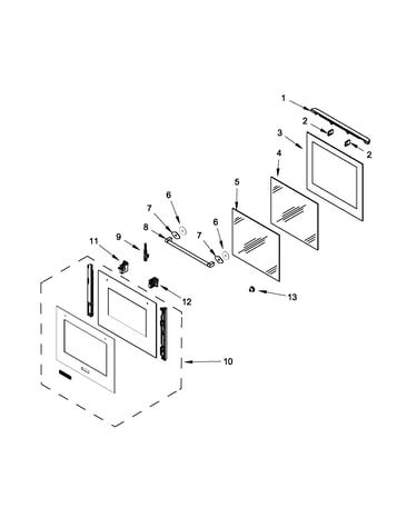 Oven door