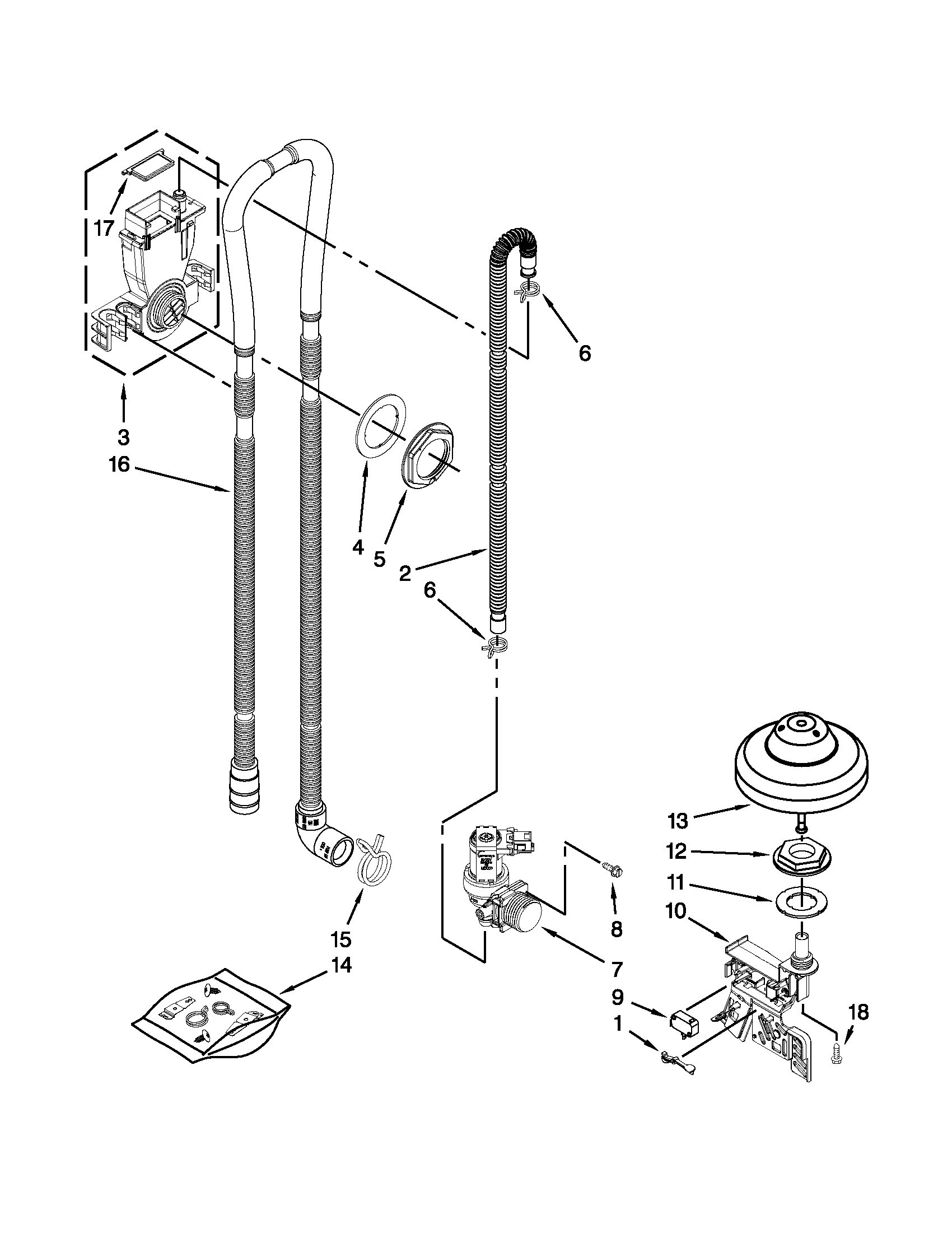 FILL, DRAIN AND OVERFILL PARTS