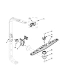 Upper wash and rinse parts