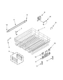Upper rack and track parts