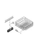 Lower rack parts