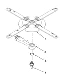 Lower washarm parts