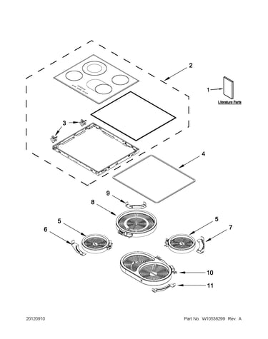 Cooktop parts