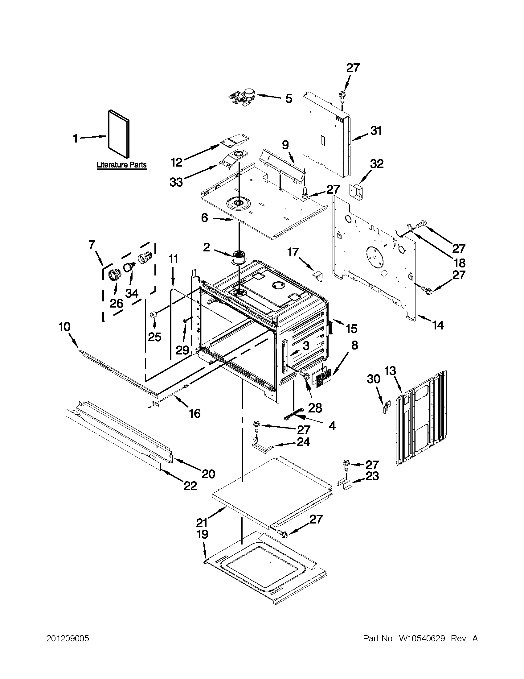 OVEN PARTS