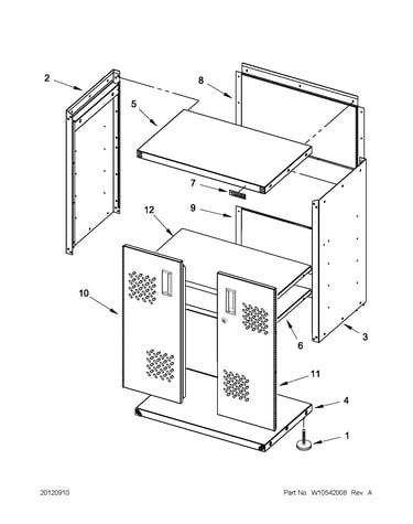 Full door gearbox parts