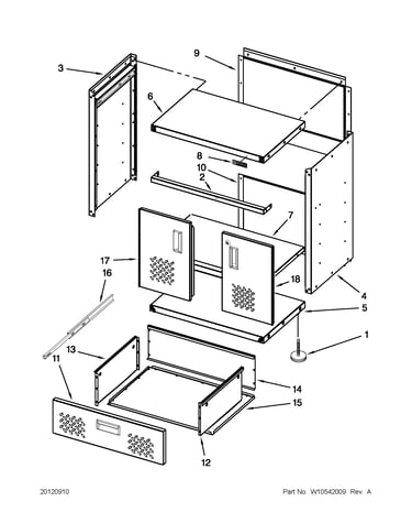 Modular gearbox parts