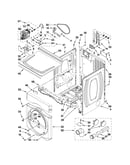 Dryer cabinet parts