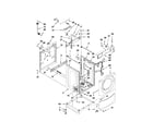 Maytag MLE20PRBYW1 washer cabinet parts diagram