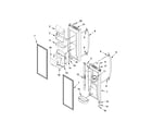 Maytag MFI2269VEM9 refrigerator door parts diagram