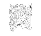 Maytag MGD7000AW0 bulkhead parts diagram