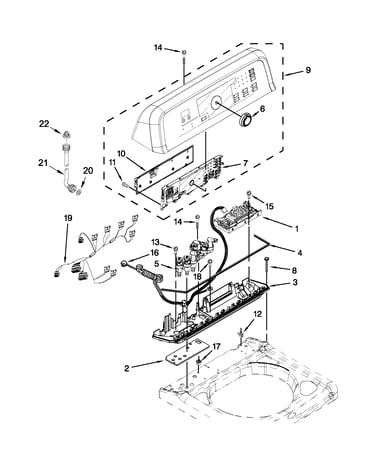 Control panel parts