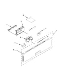 Control panel and latch parts
