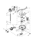 Pump, washarm and motor parts