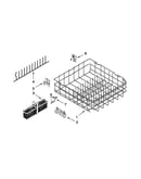 Lower rack parts