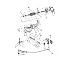 KitchenAid KSM75ER0 motor and control unit parts diagram