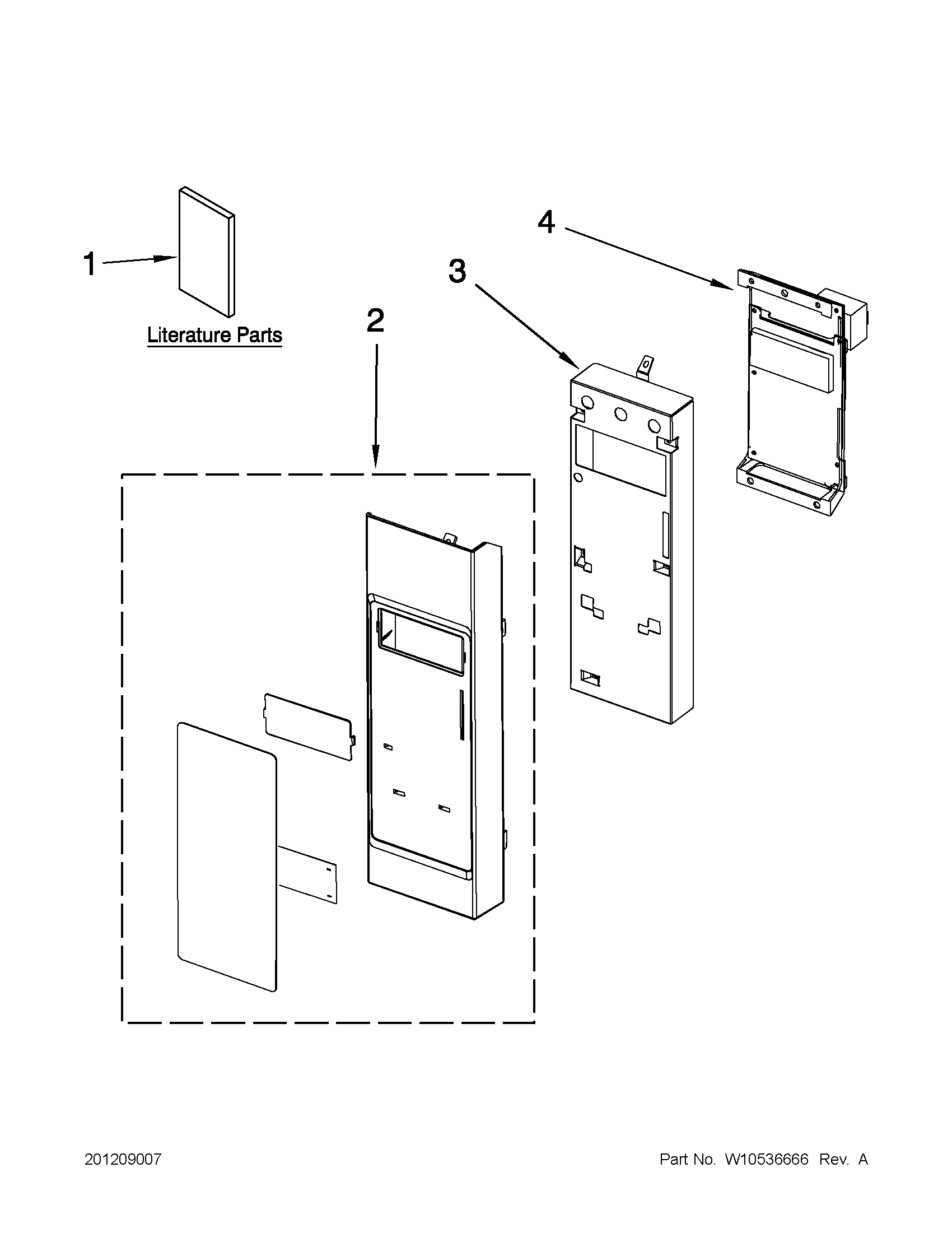 CONTROL PANEL PARTS