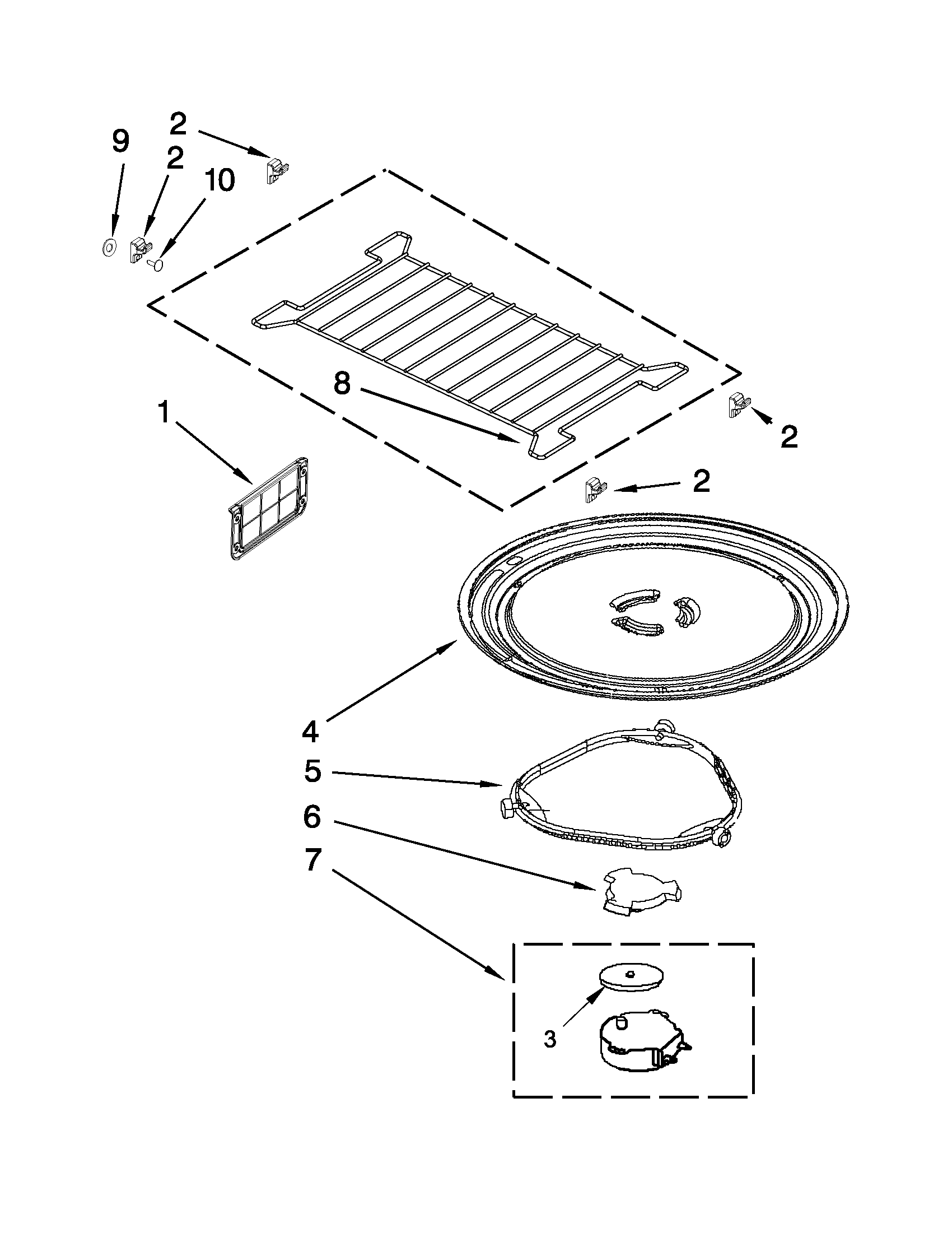 TURNTABLE PARTS