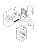 Dispenser front parts