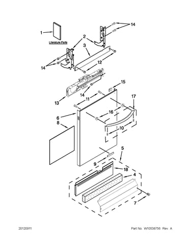Door panel parts