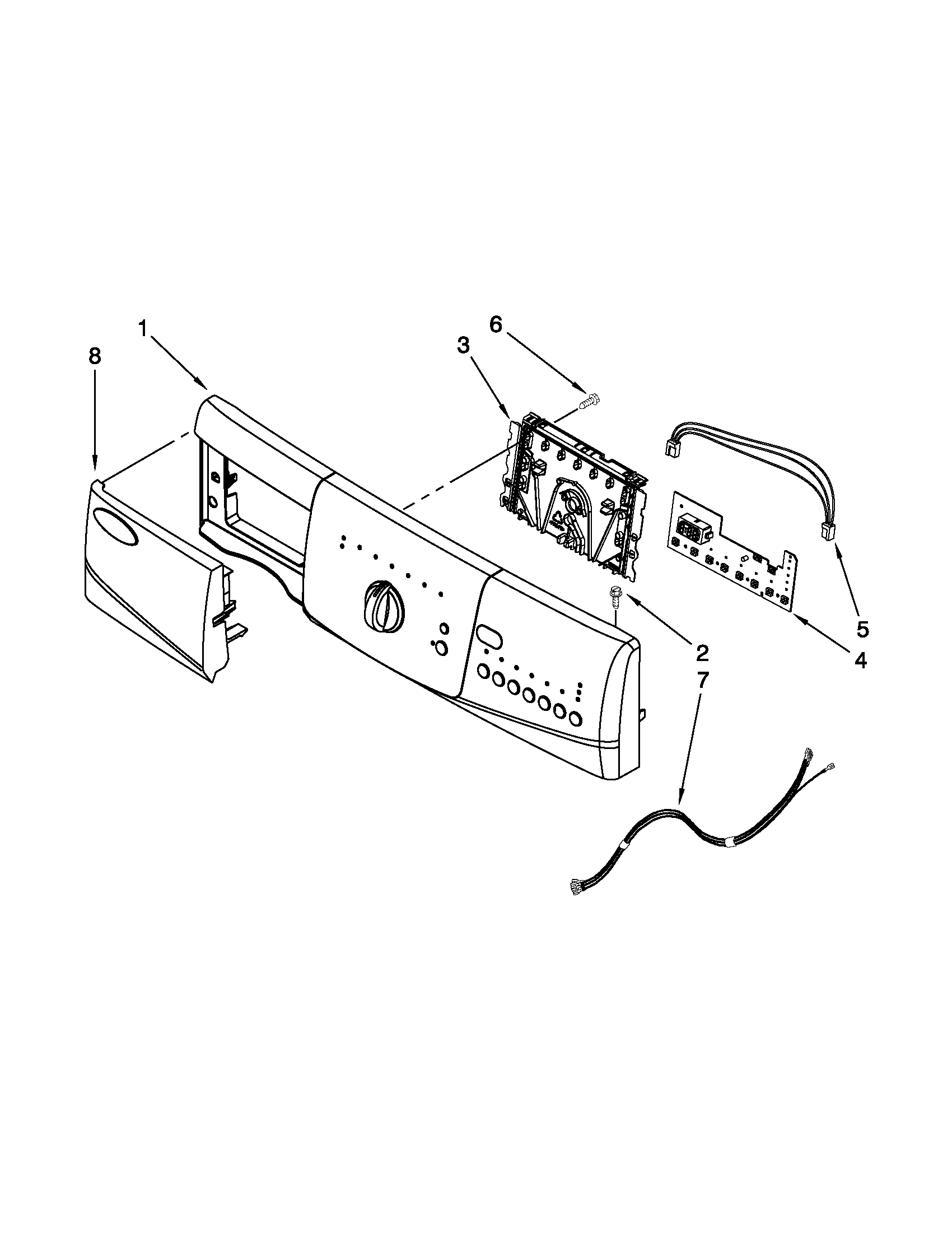 CONTROL PANEL PARTS