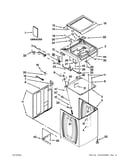 Top and cabinet parts