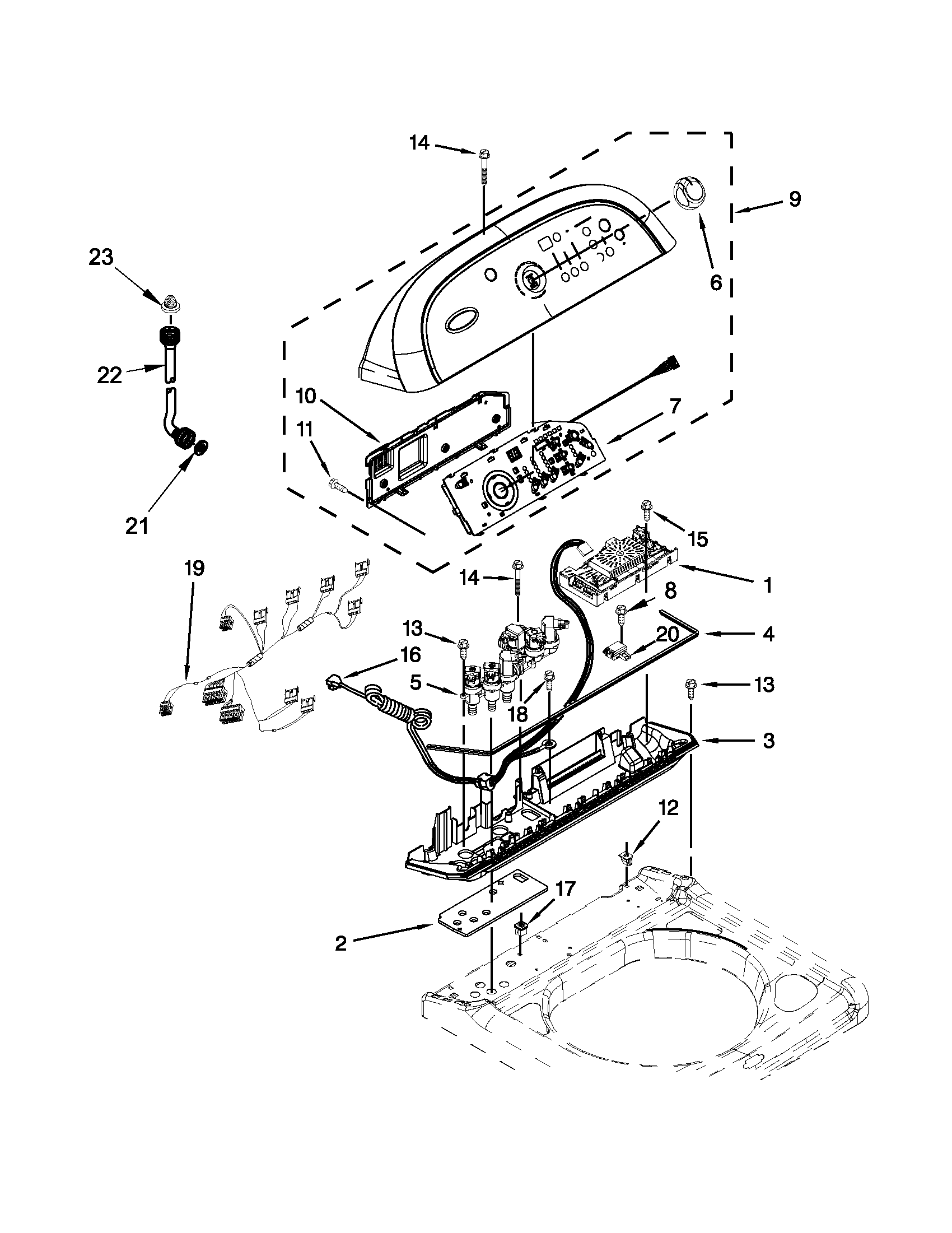 CONTROL PANEL PARTS