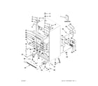 Whirlpool GZ25FSRXYY7 cabinet parts diagram