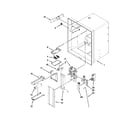 Whirlpool GZ25FSRXYY7 refrigerator liner parts diagram