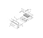 Whirlpool GZ25FSRXYY7 freezer door parts diagram