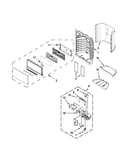 Dispenser front parts