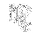 Crosley CED137SXQ0 cabinet parts diagram