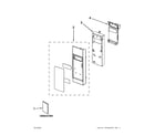 KitchenAid YKHMS2040BS0 control panel parts diagram