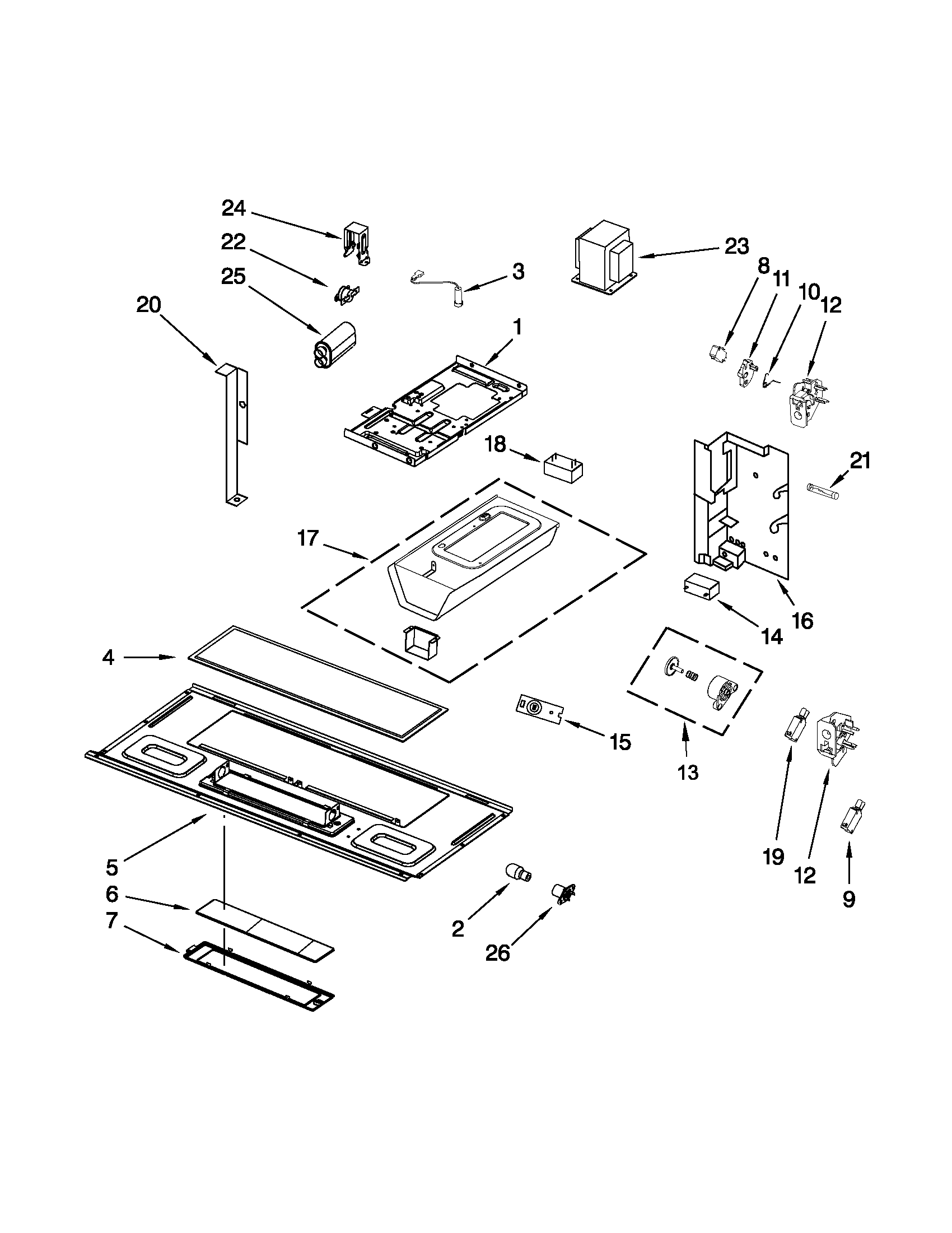 INTERIOR AND VENTILATION PARTS