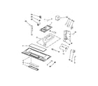 KitchenAid YKHMS2040BS0 interior and ventilation parts diagram