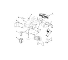 KitchenAid YKHMS2040BS0 air flow parts diagram