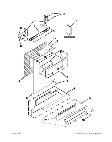 Door panel parts