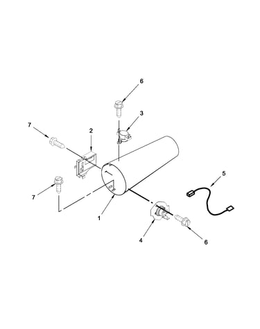 Dryer heating parts - gas
